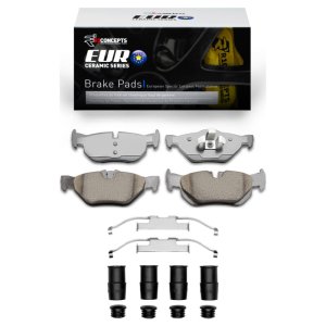 BMW 125i Brake Pads - Rear - R1 Concepts - EURO Ceramic - `06-`15